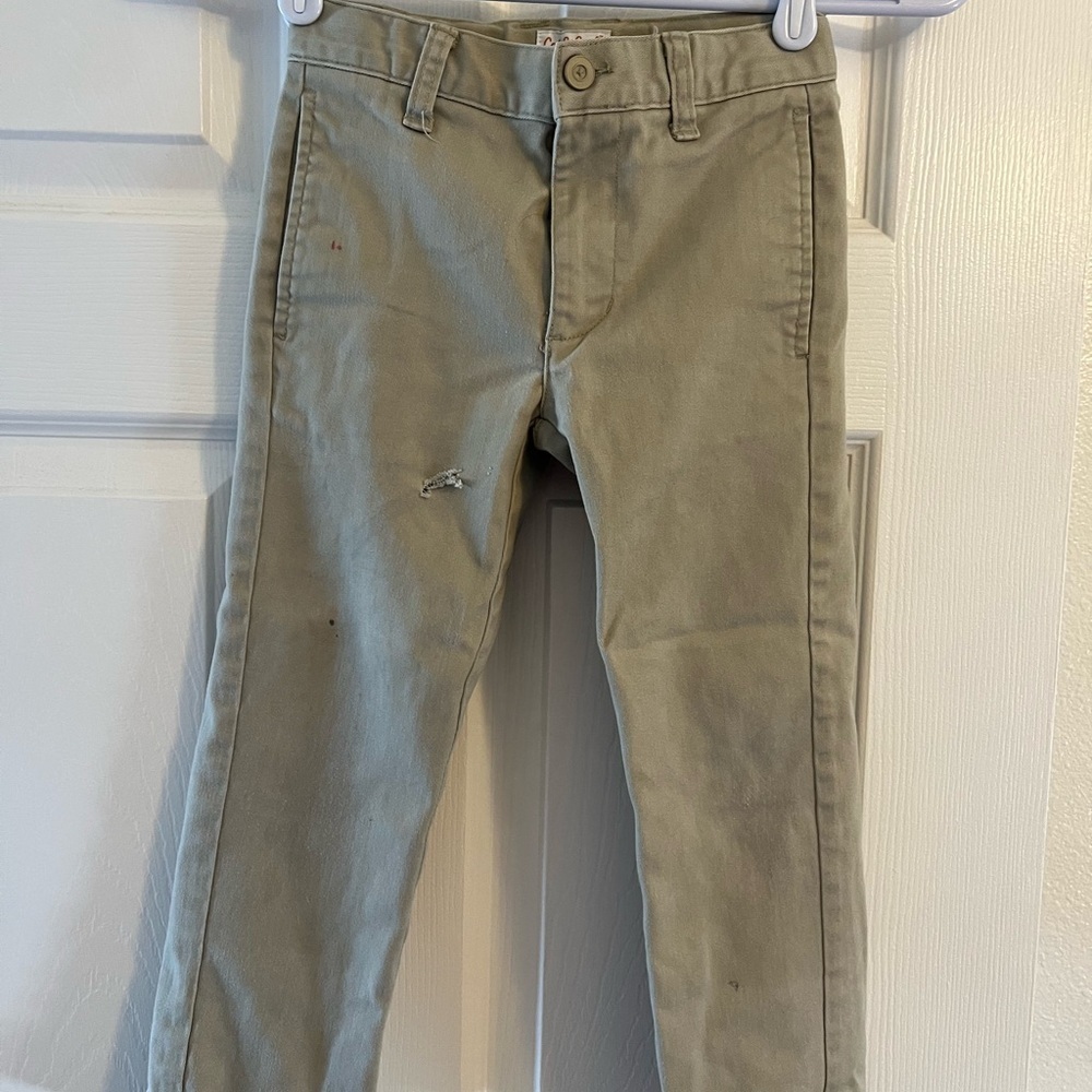 Kids' Olive Green Pants
